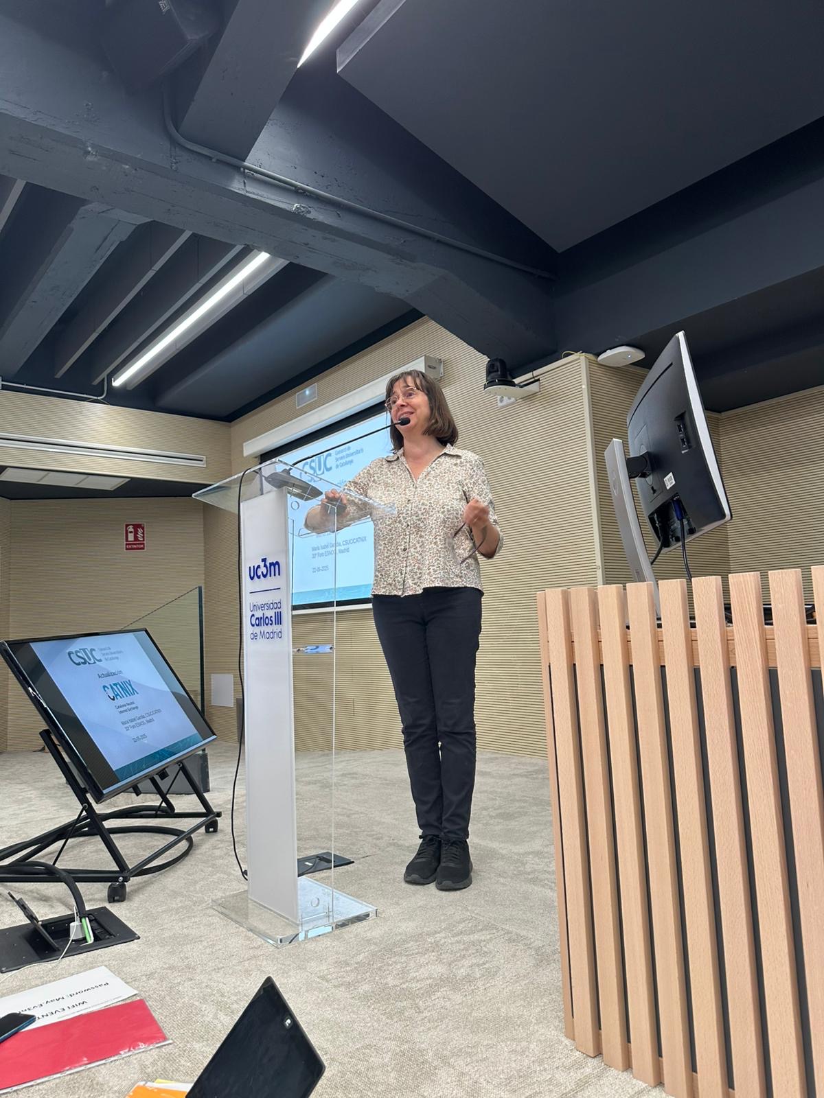 Maria Isabel Gandia (CSUC) a l'ESNOG33